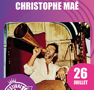 Variété en Frans chanson CHRISTOPHE MAE FESTIVAL DE CARCASSONNE CARCASSONNE