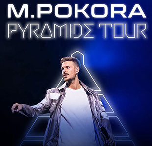 Variété en Frans chanson M. POKORA PYRAMIDE TOUR VIENNE