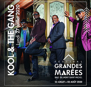 R'n'B/Soul/Funk KOOL & THE GANG + 3 CONCERTS FESTIVAL GRANDES MAREES 2020 CAROLLES