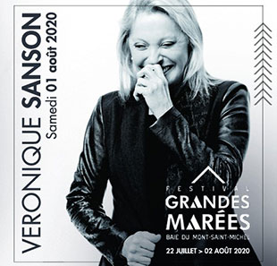 Variété en Frans chanson VERONIQUE SANSON + 3 CONCERTS FESTIVAL GRANDES MAREES 2020 CAROLLES