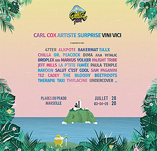 Vrije tijd/Koffertje DELTA FESTIVAL 2020 - PASS 3 V/S/D VALALBLE LES 3, 4 et 5 JUILLET 2020 MARSEILLE