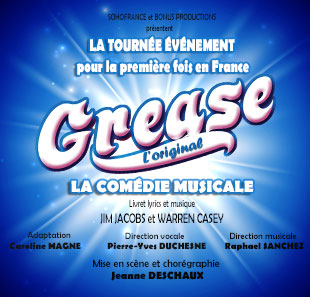 Groot evenement GREASE L'ORIGINAL RENNES