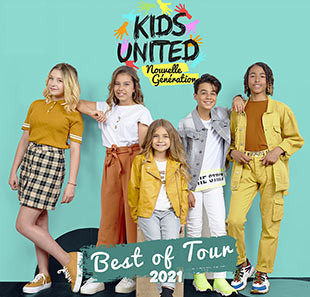 Variété en Frans chanson KIDS UNITED NOUVELLE GENERATION BEST OF TOUR LYON