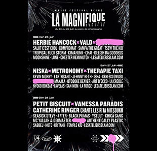 Pop-rock LA MAGNIFIQUE SOCIETY 2020 REIMS