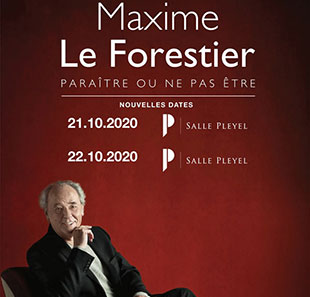 Variété en Frans chanson MAXIME LE FORESTIER PARIS