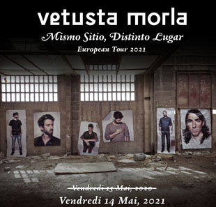 Pop-rock VETUSTA MORLA + 1ère partie PARIS