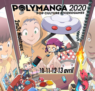 Tentoonstelling POLYMANGA 2021 - PASS 4 JOURS LE GRAND EVENEMENT POP CULTURE MONTREUX