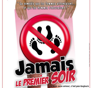 Komedie JAMAIS LE PREMIER SOIR NICE