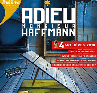 Hedendaags theater ADIEU MONSIEUR HAFFMANN PARIS