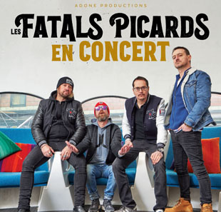 Variété en Frans chanson LES FATALS PICARDS + 1ère partie : Les Yeux d'la tête AMBERIEU EN BUGEY