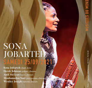 Afrikaanse muziek SONA JOBARTEH BOULOGNE BILLANCOURT