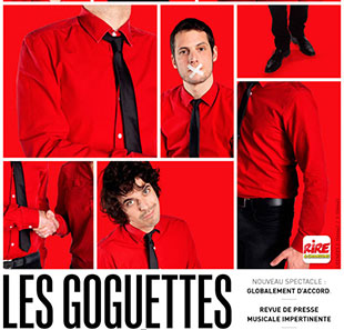 Variété en Frans chanson LES GOGUETTES BOURG EN BRESSE