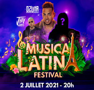 Afro-Cubaanse muziek OZUNA & JHAY CORTEZ & GUEST STAR PARIS