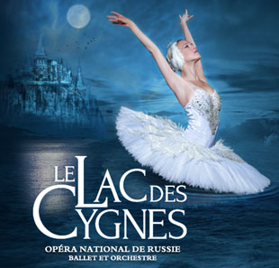 Klassiek dans LE LAC DES CYGNES BALLET & ORCH. OPERA NAT. DE RUSSIE ORLEANS