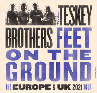 Rock THE TESKEY BROTHERS + 1ère partie PARIS