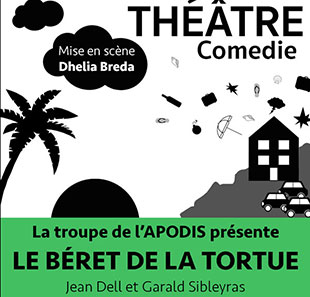 Hedendaags theater LE BERET DE LA TORTUE PAR LA TROUPE DE L APODIS MONTAUBAN