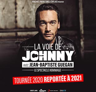 Variété en Frans chanson LA VOIE DE JOHNNY AVEC JEAN-BAPTISTE GUEGAN BESANCON