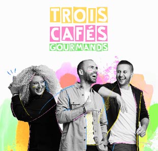 Variété en Frans chanson TROIS CAFES GOURMANDS + INVITES MEISENTHAL