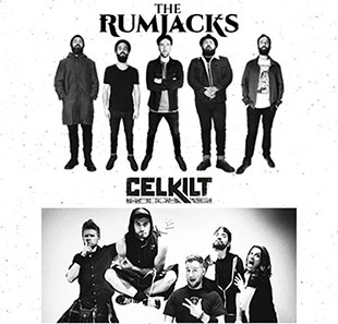 Pop-rock THE RUMJACKS + CELKILT VILLEURBANNE