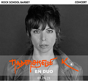 Pop-rock MADEMOISELLE K EN DUO BORDEAUX