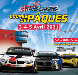Auto- en motorsport COUPES DE PAQUES 2021 NOGARO