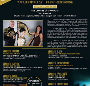 Klassieke muziek HAYDN, MOZART, DE L'AMITIE A L'ADMI LES SOIREES MUSICALES DE GRIMAUD GRIMAUD