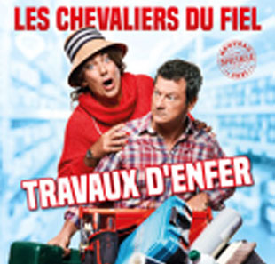 Humor LES CHEVALIERS DU FIEL TRAVAUX D'ENFER DIGNE LES BAINS