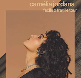 Variété en Frans chanson CAMELIA JORDANA facile x fragile tour SAUSHEIM