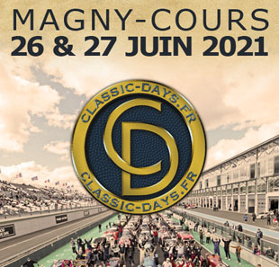 Auto- en motorsport CLASSIC DAYS 26-27 JUIN 2021 MAGNY COURS