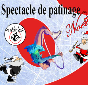Kunstschaatsen SPECTACLE DE NOEL SPECTACLE DE PATINAGE DIGNE LES BAINS