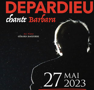Variété en Frans chanson GERARD DEPARDIEU CHANTE BARBARA LYON