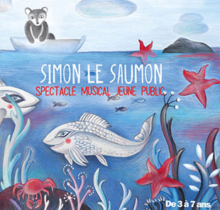 Muziek/concert voor kinderen SIMON LE SAUMON FESTIVAL L'ETE DES P'TITS FUTES PARIS